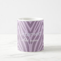 Ungezähmter Zebradruck-Kaffeebecher