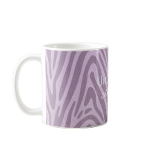 Ungezähmter Zebradruck-Kaffeebecher