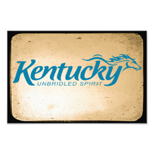 Ungezügelter Geist von Kentucky Fotodruck