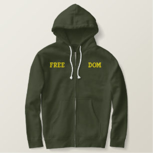 Ungläubig Bestickter Hoodie