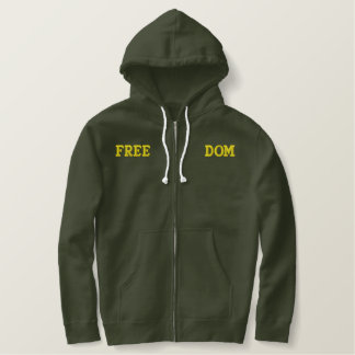 Ungläubig Bestickter Hoodie