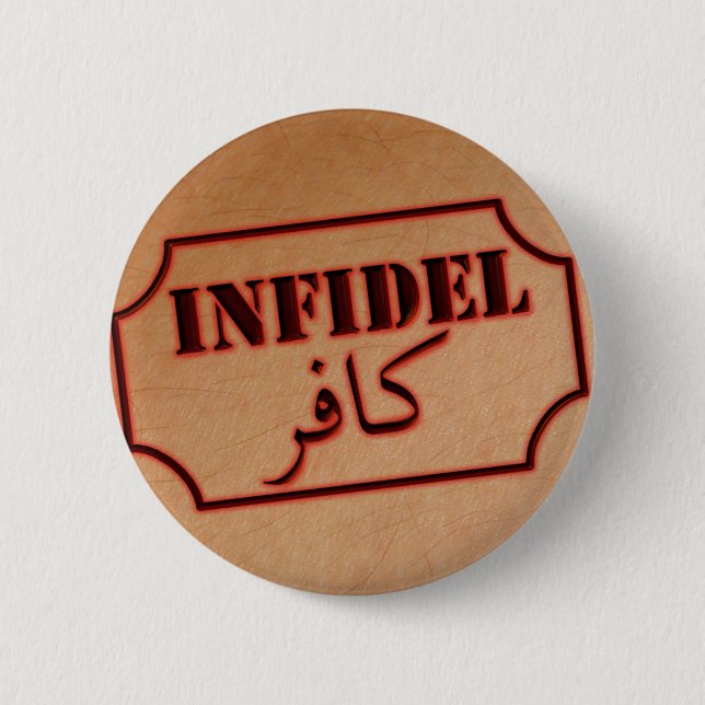 Ungläubiger (Kafir) Button (Vorderseite)