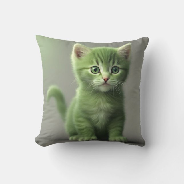 Unglaublich Kitten Kissen (Vorderseite)