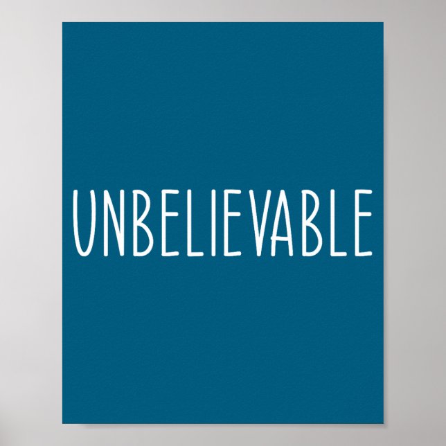 Unglaublich lustiger Spruch  Poster (Vorne)