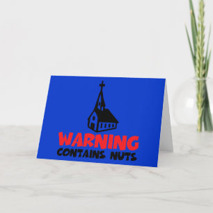 Unglaublich witzig Atheist Karte