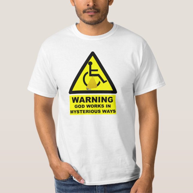 Unglaublich witzig Atheist T-Shirt (Vorderseite)