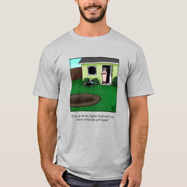 Unglaublich witzig Barbacue Spaß Teemaschine für V T-Shirt (Vorderseite)