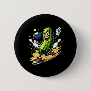 Unglaublich witzig Bowling Pickle Button