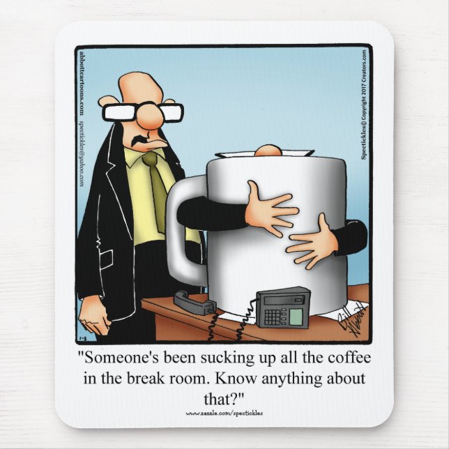 Unglaublich witzig Büro Humor Mousepad-Geschenk Mousepad (Vorne)