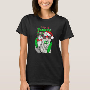 Unglaublich witzig Chat Weihnachten Weihnachten T-Shirt