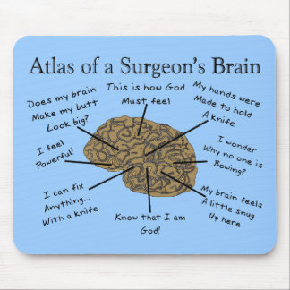 Unglaublich witzig Chirurg-Geschenke Mousepad