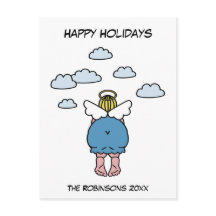 Unglaublich witzig Chubby Angel Spaß Happy Holiday