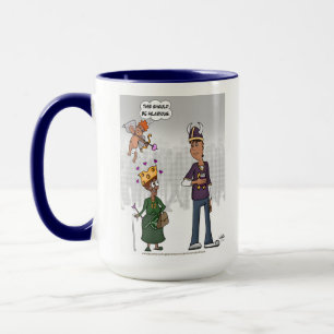 Unglaublich witzig Cupid Coffee Tasse (15 Unze)