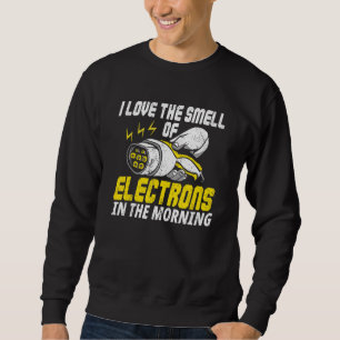 Unglaublich witzig Eigentümer eines Elektroautos Sweatshirt