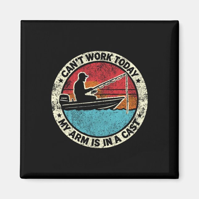 Unglaublich witzig Fischerei, die ich heute nicht  Magnet (Vorne)