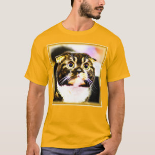 Unglaublich witzig Foto einer lustigen Katze. Jetz T-Shirt