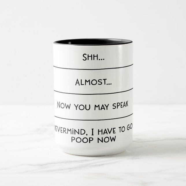 Unglaublich witzig Funny Coffee Addict Symptome Ta Tasse (Zentrum)