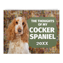 Unglaublich witzig Gedanken über meinen Cocker-Spa Kalender