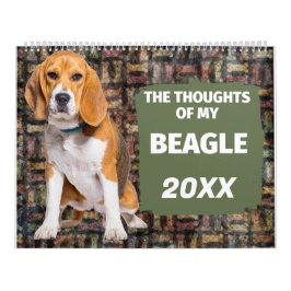 Unglaublich witzig Gedanken zu meinem Beagle-Kalen Kalender