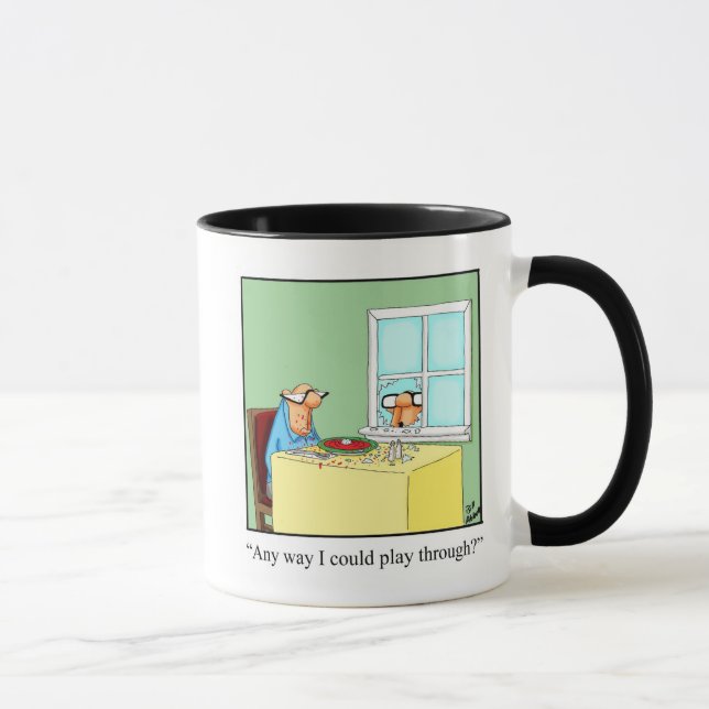 Unglaublich witzig Golf Spaß Tasse (Rechts)