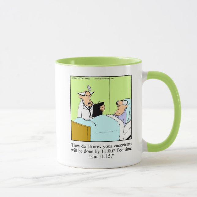 Unglaublich witzig Golf Spaß Tasse (Rechts)