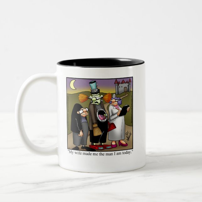 Unglaublich witzig Halloween Spaß Tasse "Spectickl (Links)