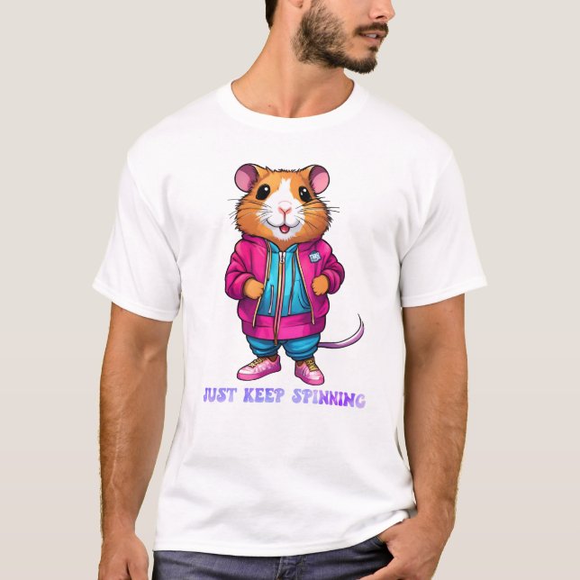 Unglaublich witzig Hamster-Spaß T-Shirt (Vorderseite)