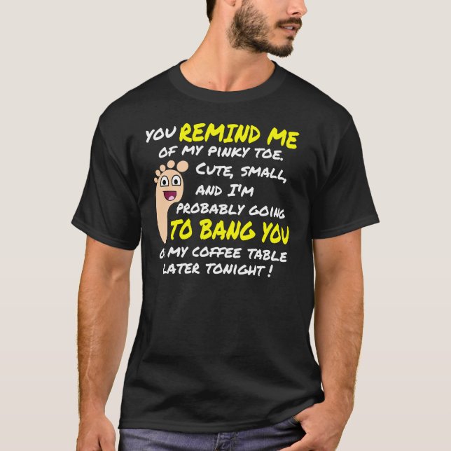 Unglaublich witzig heben Sie Linie auf: T-Shirt (Vorderseite)