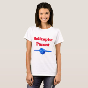 Unglaublich witzig Hubschrauber Muttertier Red Blu T-Shirt