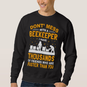 Unglaublich witzig Imkerei Bienenzucht Sweatshirt