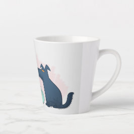Unglaublich witzig Katze, Hunde und Goldfish Carto Milchtasse