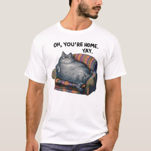 Unglaublich witzig Lazy Cat T-Shirt