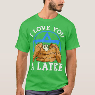 Unglaublich witzig Liebe ich dir einen Latke Pub H T-Shirt