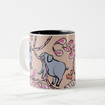 Unglaublich witzig Muster chinesische Tasse für Sc