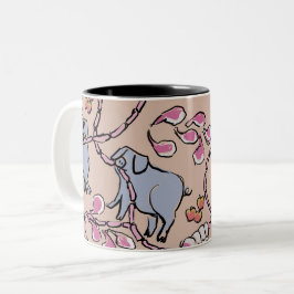 Unglaublich witzig Muster chinesische Tasse für Sc