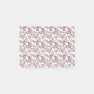 Unglaublich witzig Muster Chinesisches Schweinejah Post-it Klebezettel