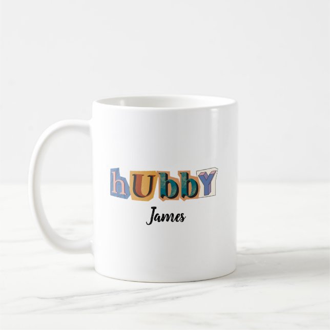 Unglaublich witzig Nährwertlabel für ihn , maßgesc Kaffeetasse (Links)