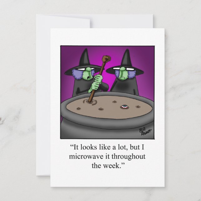 Unglaublich witzig Party Einladung Halloween Spaß (Vorderseite)
