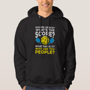 Unglaublich witzig Pickleball Zitat Humorische Spo Hoodie