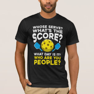 Unglaublich witzig Pickleball Zitat Humorische Spo T-Shirt