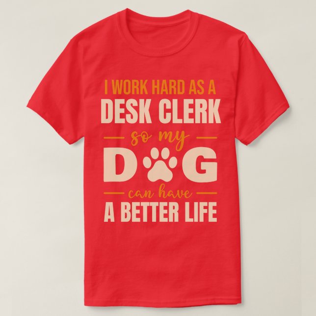 Unglaublich witzig Schreibtisch Mitarbeiter für lä T-Shirt (Design vorne)