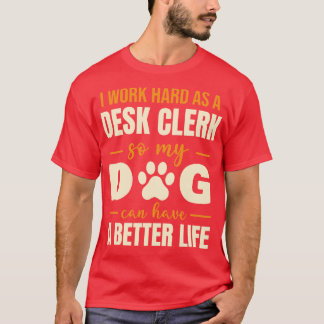 Unglaublich witzig Schreibtisch Mitarbeiter für lä T-Shirt