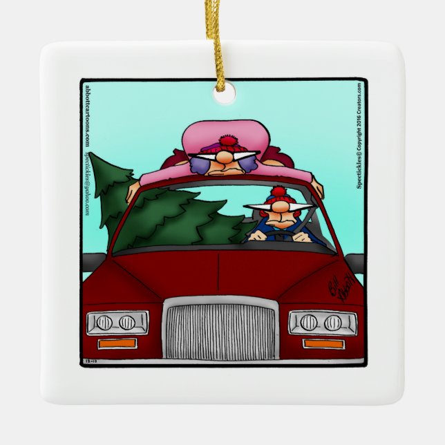 Unglaublich witzig Spaß Keramikornament (Vorderseite)