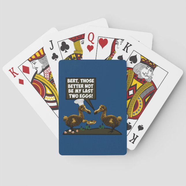 Unglaublich witzig Sprichwort Spielkarten (Rückseite)