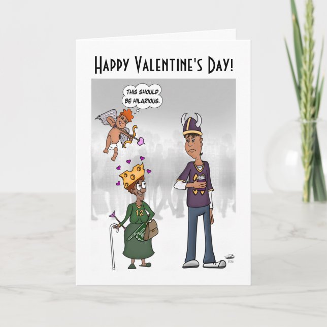 Unglaublich witzig Valentinstag geklappte Grußkart Dankeskarte (Vorderseite)