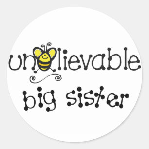 Unglaubliche Big Sister Aufkleber