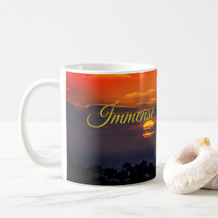 Unglaubliche Dankbarkeit Sunset Beach Inspiriert Kaffeetasse