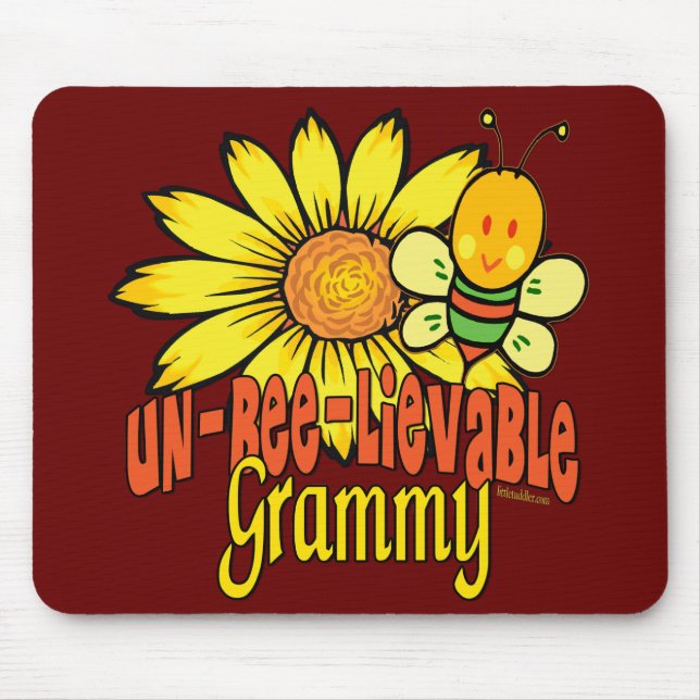 Unglaubliche Grammy Sonnenblumen Mousepad (Vorne)