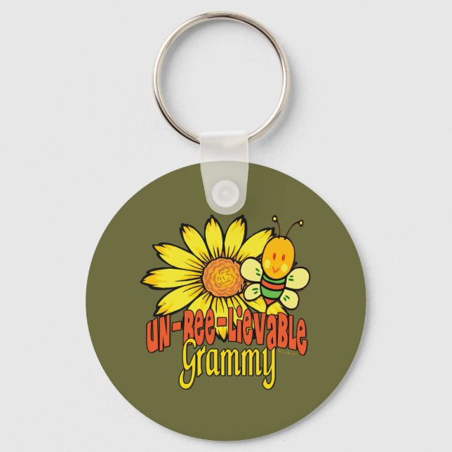Unglaubliche Grammy Sonnenblumen Schlüsselanhänger (Vorderseite)
