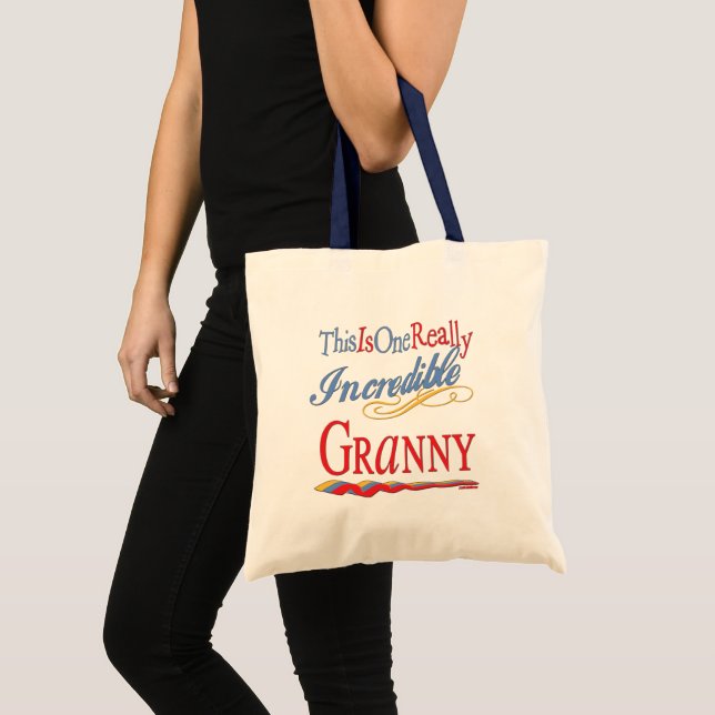 Unglaubliche Granny Tragetasche (Vorderseite (Produkt))